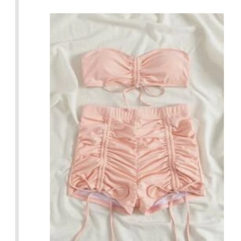 NEWT BABY PINK SWIMSUIT ( 2 pieces)
